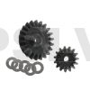 B130X22-CD  Xtreme Productions Hardened Steel Tail Gear C - D Set 130X  